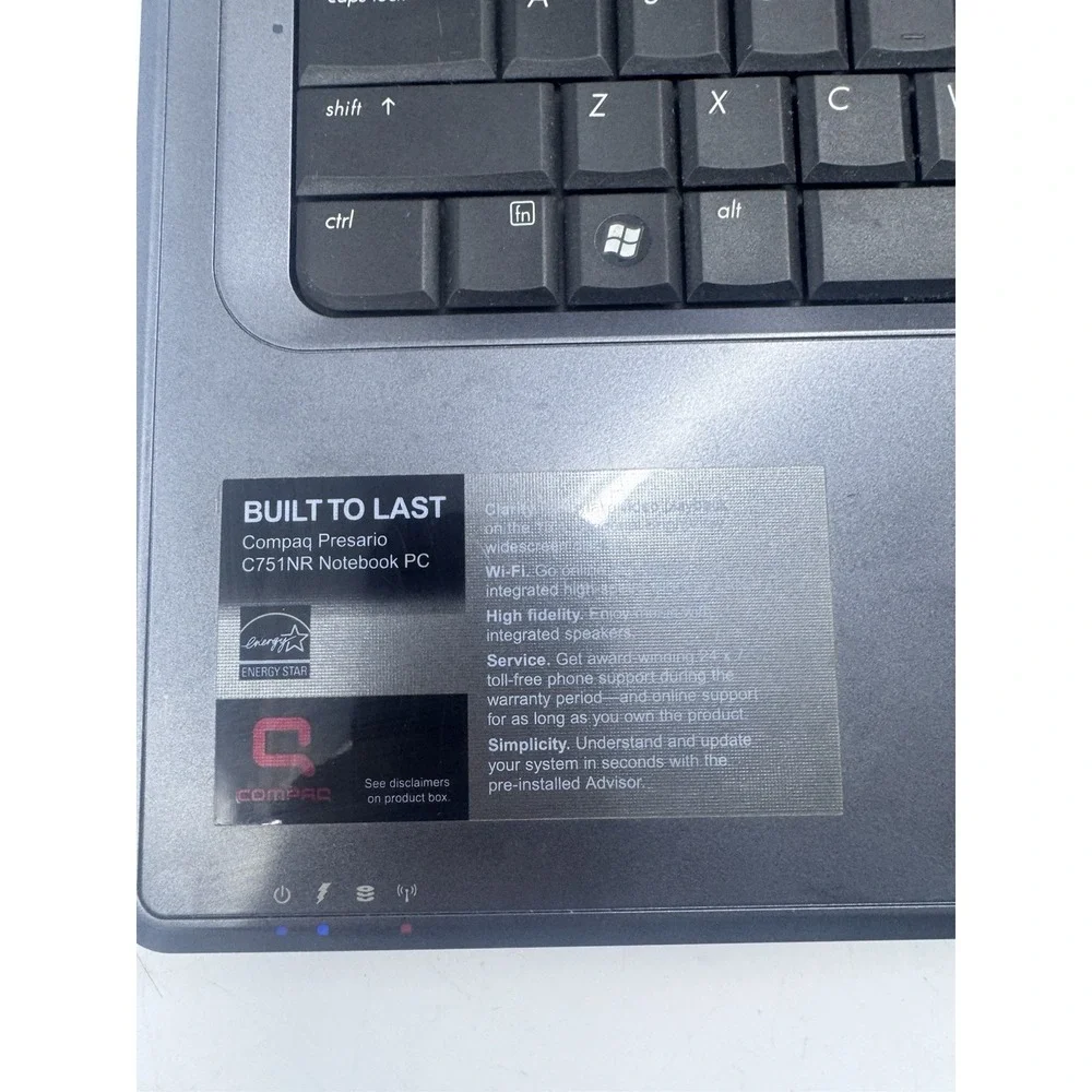 HP Compaq Presario C700 15.4